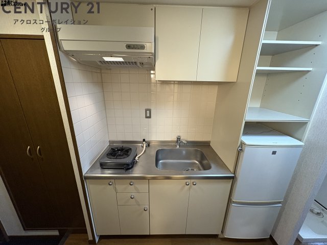 キッチン　１口ガスコンロ付のキッチン♪