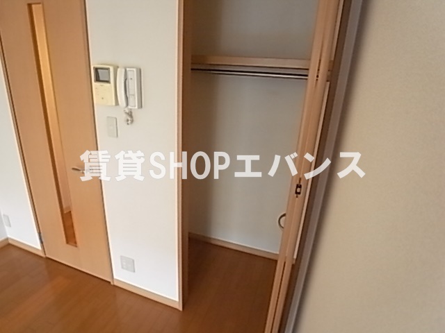 収納　十分な収納スペースがあります