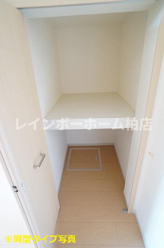 収納　十分な収納スペースがあります
