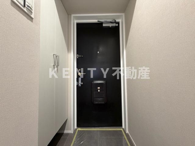 玄関　落ち着いた玄関です