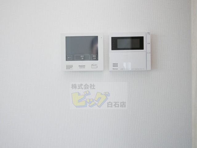 セキュリティ　モニター付きインターホン完備しています♪