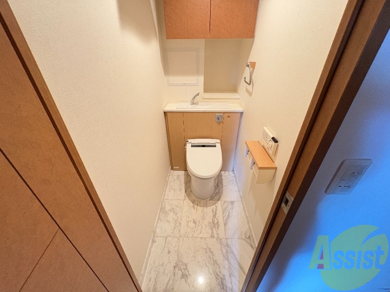 トイレ　快適に使用できる、清潔感にこだわったトイレです。