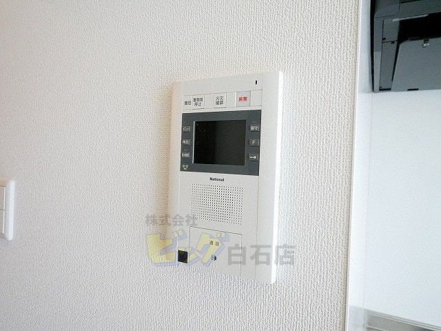 セキュリティ　モニター付きインターホン完備しています♪