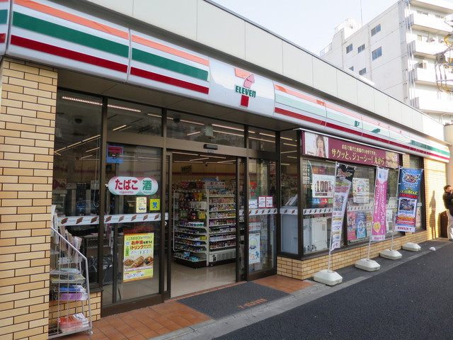 コンビニ　セブンイレブン 江東塩浜店（コンビニ）まで1086m