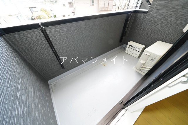バルコニー　バルコニーで洗濯物が干せます