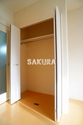 収納　お荷物の多い方でも安心のクローゼット付き♪