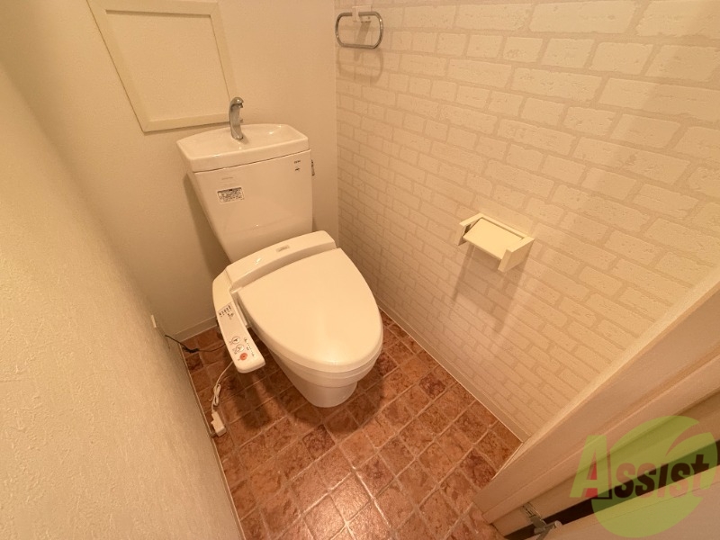 トイレ　快適に使用できる、清潔感にこだわったトイレです。