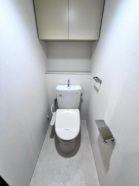 トイレ　ゆったりとした空間のトイレです