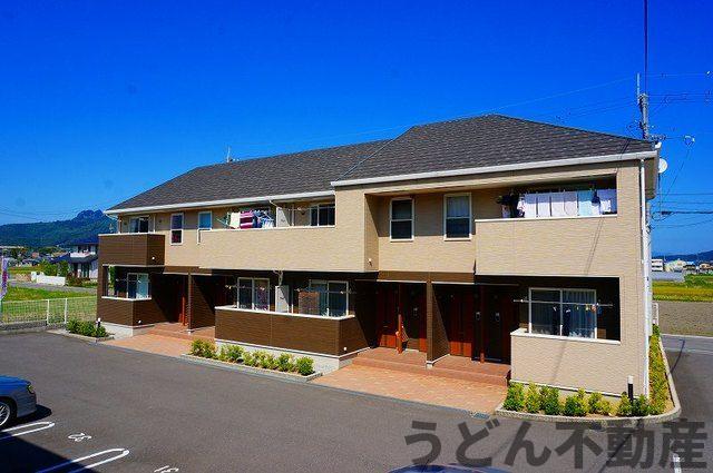 建物外観　うどん県のお部屋探しはうどん不動産へ うどんちゃんとLINE