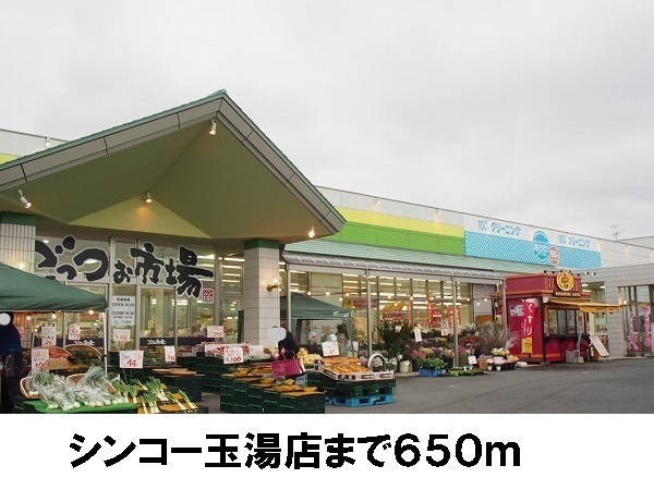 スーパー　シンコー玉湯店（スーパー）まで650m