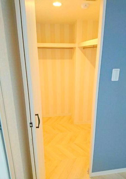 収納　広々ウォークインクローゼット完備しています♪