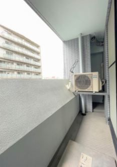 バルコニー　陽当たり良好なバルコニーです