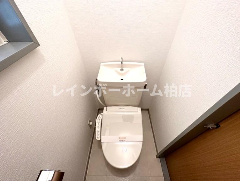 トイレ　ゆったりとした空間のトイレです