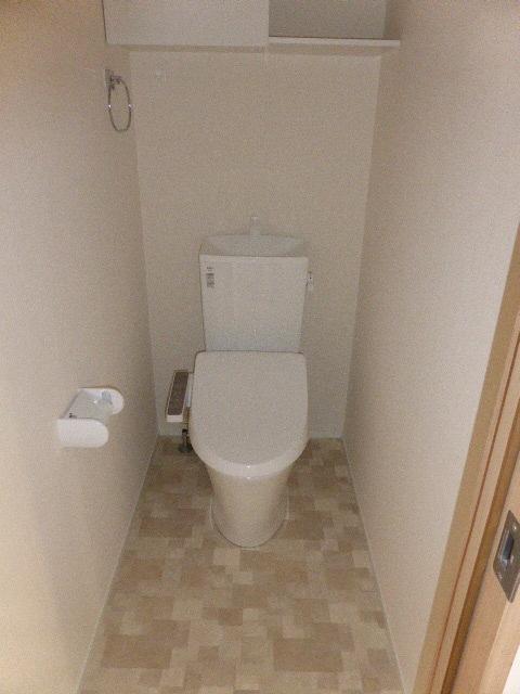 トイレ　ゆったりとした空間のトイレです