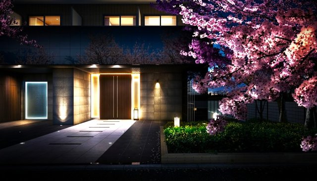 建物外観　外観パース