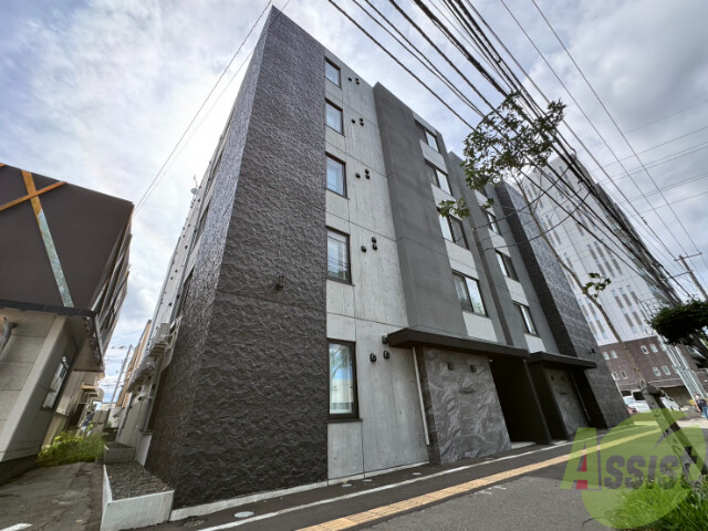 建物外観　白石区南郷通「シティプレミア南郷１３丁目」完成予想パース