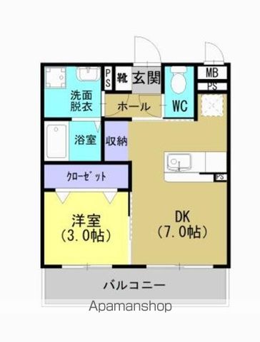 APERTAの間取り写真