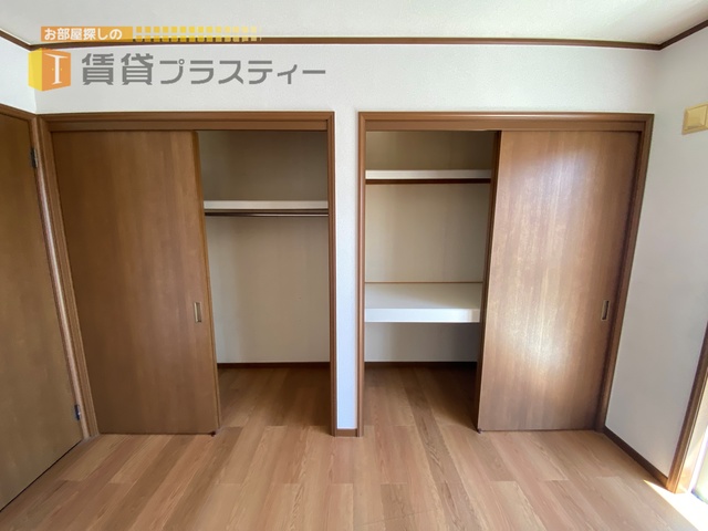 収納　収納はたっぷりあります。