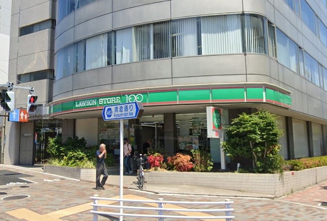 コンビニ　ローソンストア100江東牡丹一丁目店（コンビニ）まで86m