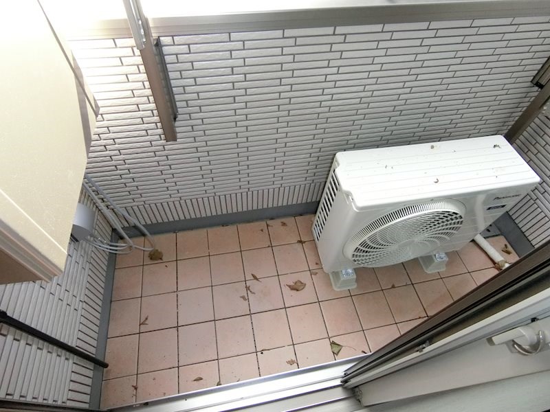 バルコニー　※別部屋の写真です