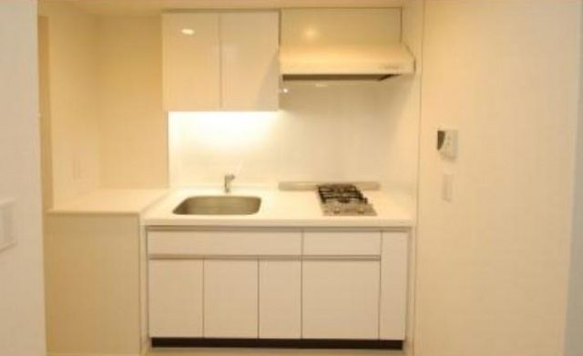 キッチン　同タイプの別部屋の写真です