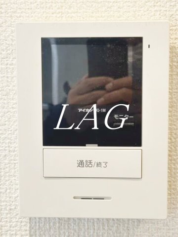 セキュリティ　モニター付きインターホンです。
