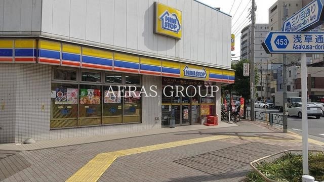 コンビニ　ミニストップ 吾妻橋３丁目店（コンビニ）まで134m