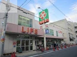 スーパー　ライフ新深江店（スーパー）まで889m