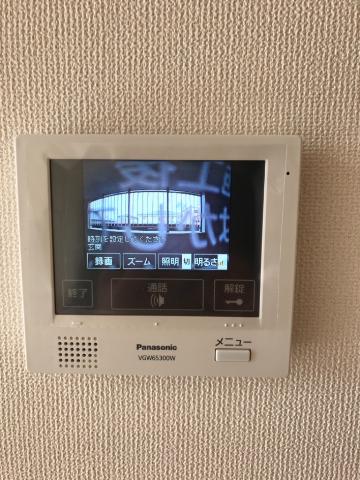 セキュリティ　カメラ付インターホン（イメージ）