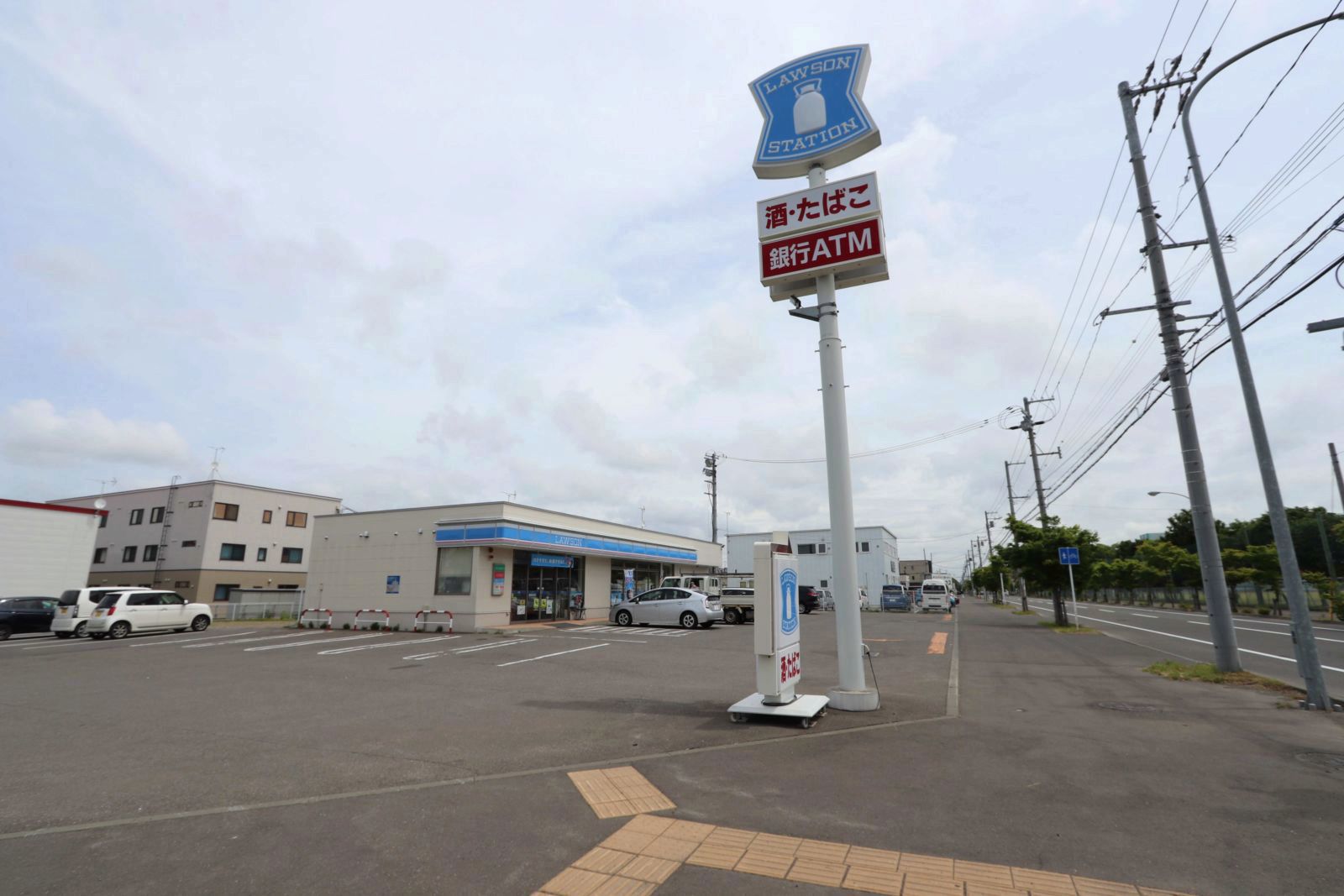 コンビニ　ローソン千歳北陽店（コンビニ）まで416m