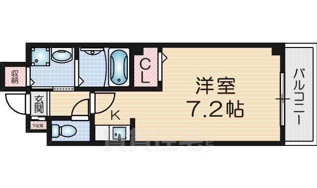 サンライズ栄和の間取り写真