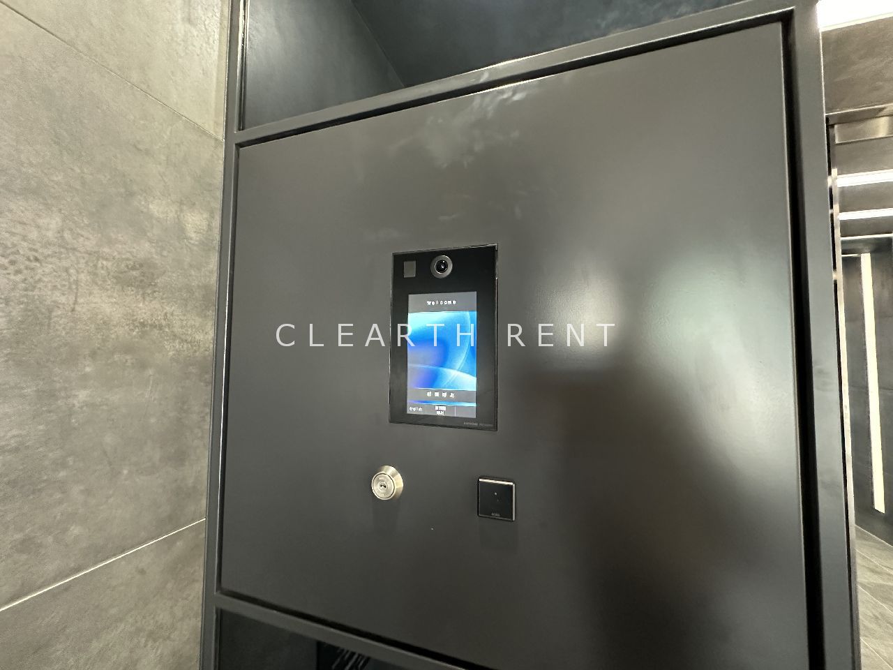 セキュリティ　モニター付きオートロックで安心のセキュリティ