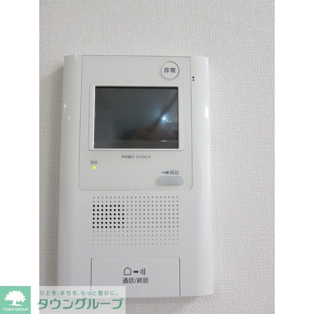 セキュリティ　TVモニター付きインターホン