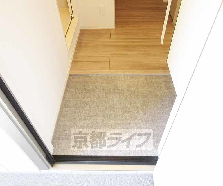 玄関　玄関はコチラです