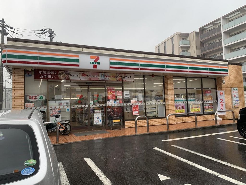 コンビニ　セブンイレブン市川鬼越2丁目店（コンビニ）まで550m