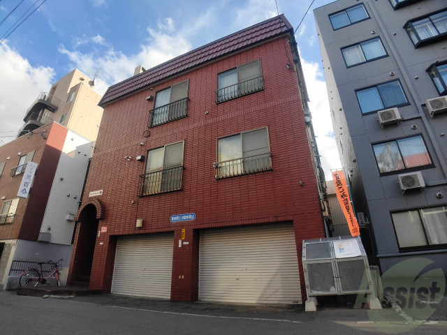 建物外観　札幌市中央区南５条西「サンクレスト静」