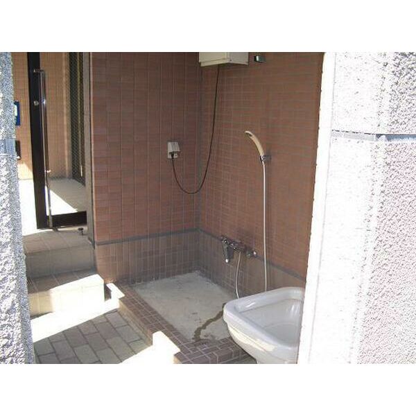 その他設備　ペット用足洗い場