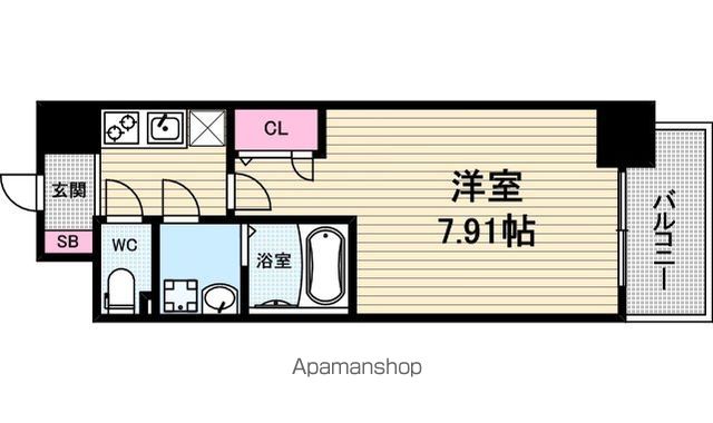 アーデン谷町の間取り写真