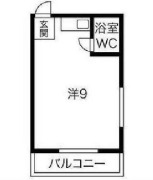 石津ハイツの間取り写真