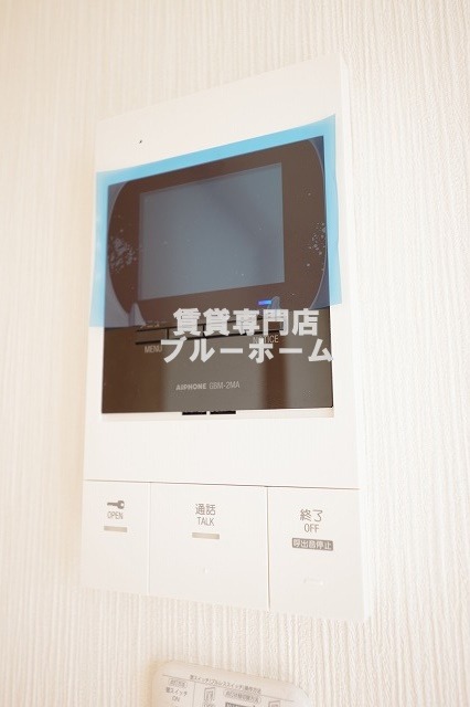 セキュリティ　モニター付きインターホン！