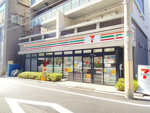 コンビニ　セブンイレブン　中央区湊一丁目店（コンビニ）まで182m