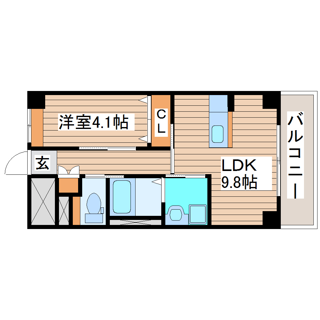 Garden 若木の間取り写真