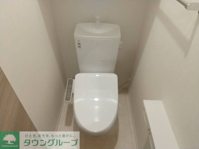 ＪＲ中央線 立川駅 徒歩14分 3階建 築4年のトイレ写真