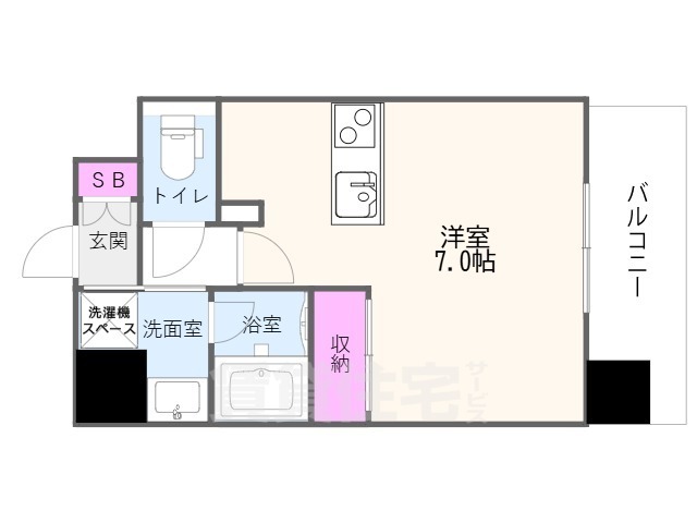 ベラジオ雅び西大路五条2の間取り写真