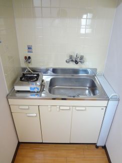 マンション都のキッチン写真