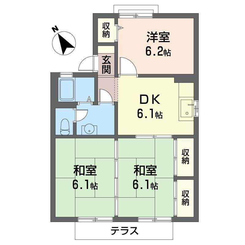 ファミール前島IIの間取り写真