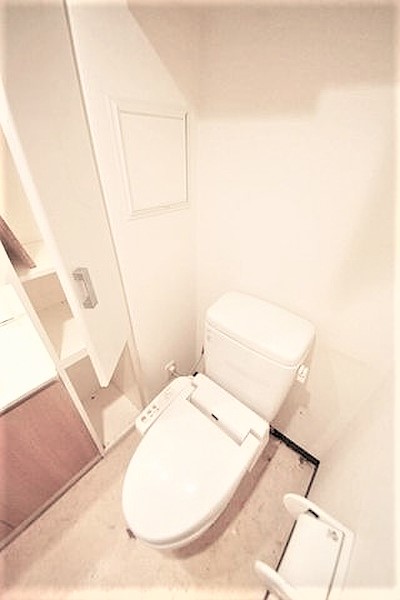 都営三田線 白山駅 徒歩7分 14階建 築21年のトイレ写真
