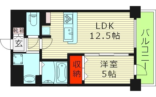 レミオコート都島の間取り写真