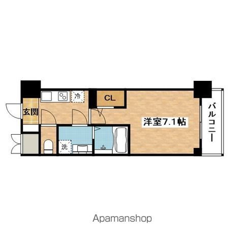 ＪＲ東海道本線 千里丘駅 徒歩3分 15階建 築6年の間取り写真