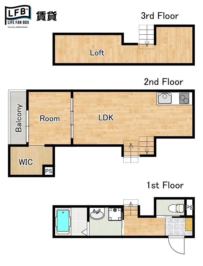 LFB APARTMENT平井Aの間取り写真